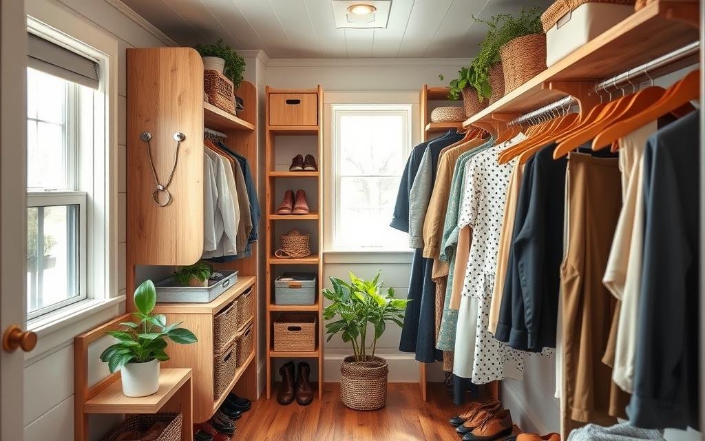 Maximizing Closet Space in a Tiny House Maximizing Closet Space in a Tiny House