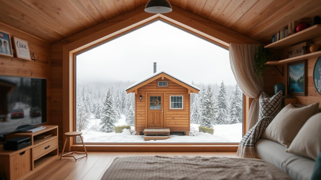 How do tiny houses handle extreme weather (hot summers or cold winters)?