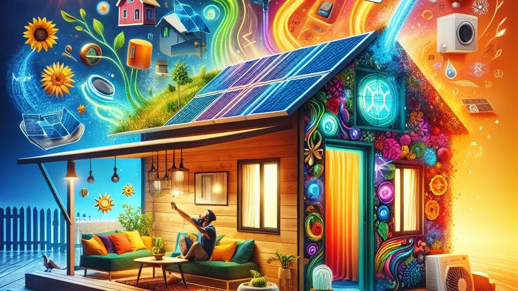 How do you heat and cool a tiny house effectively?