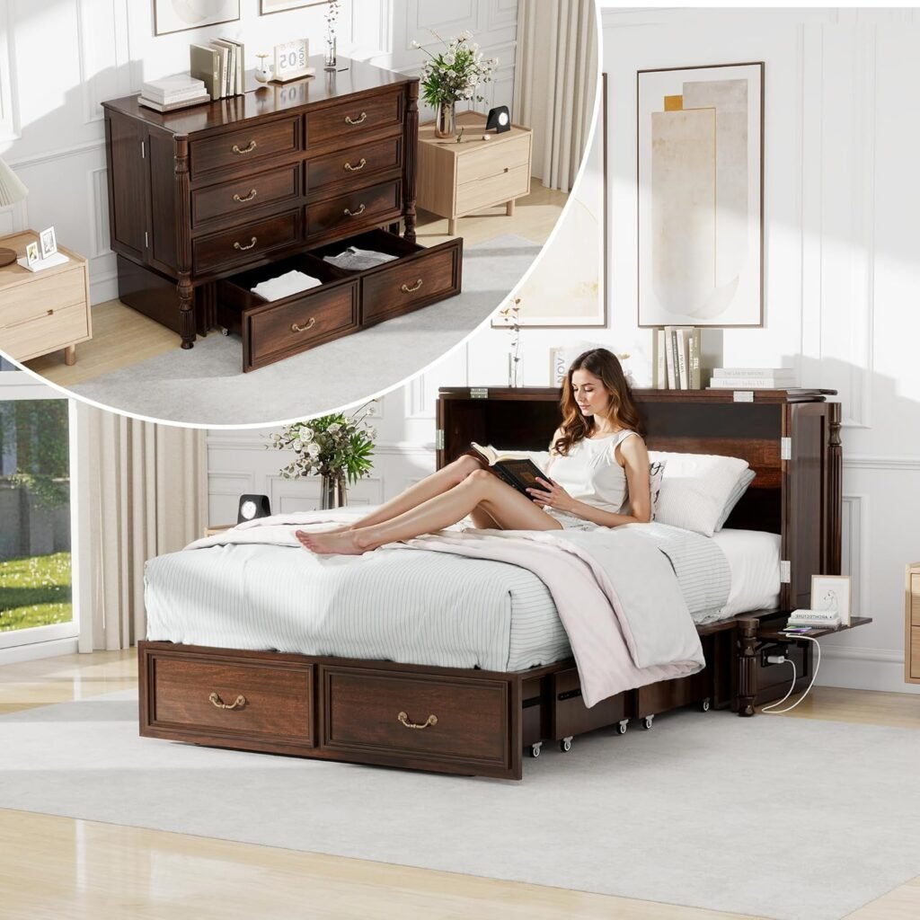 CFITCER Murphy Bed Cabinet