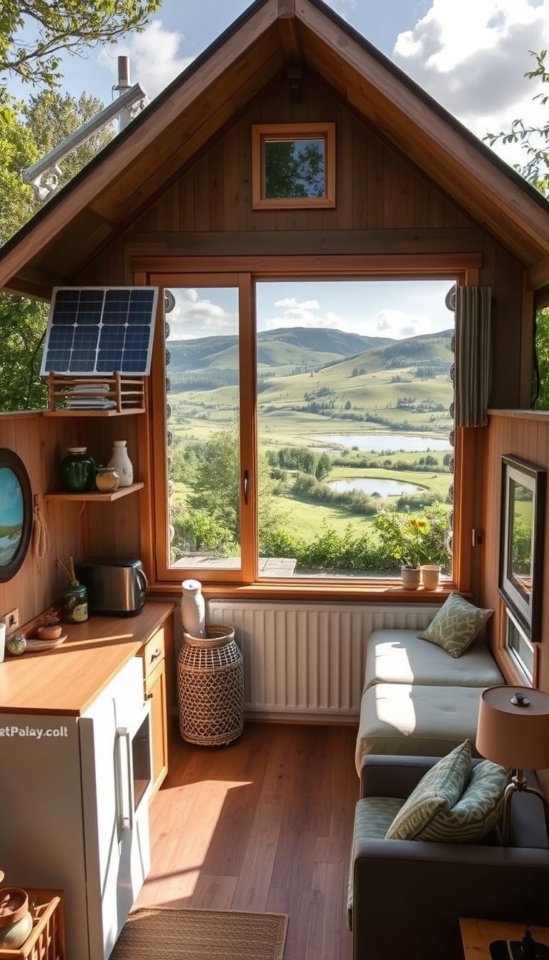 incorporating green practices into tiny-house living