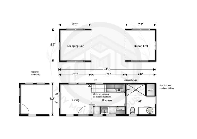 Double Loft Floor Plan