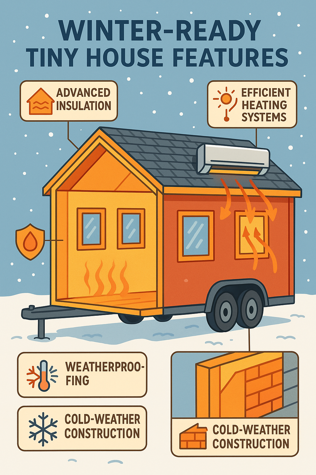 Winter-Ready Tiny House Features