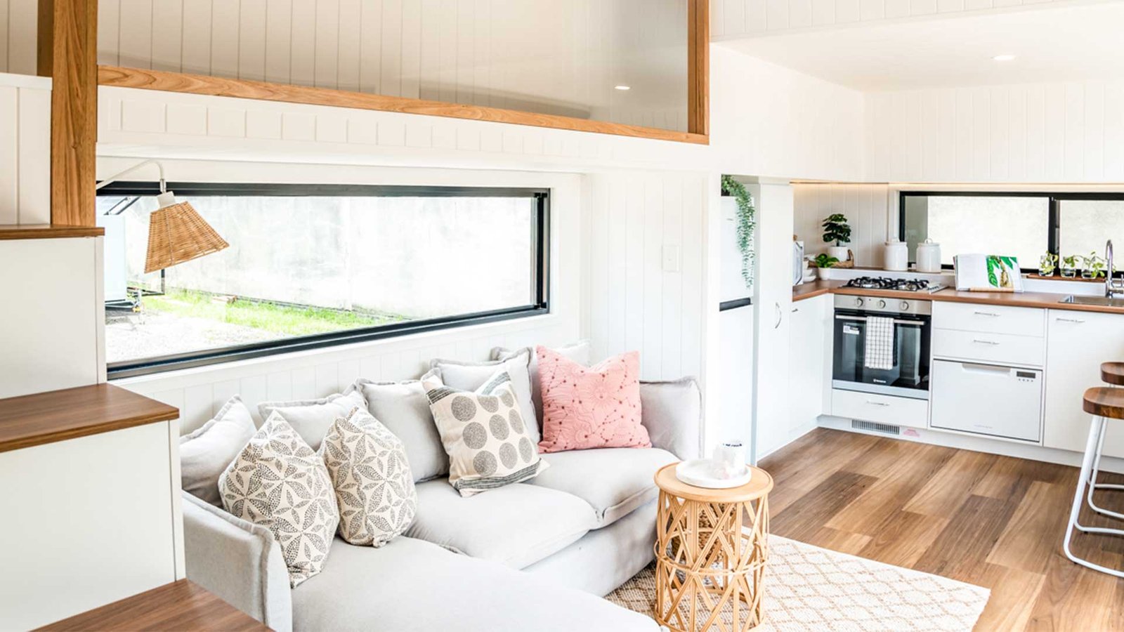 Making tiny house living rooms comfortable